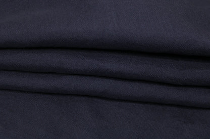 Tissu gazar de soie 100% - bleu marine - photo 2/4 | So Tissus