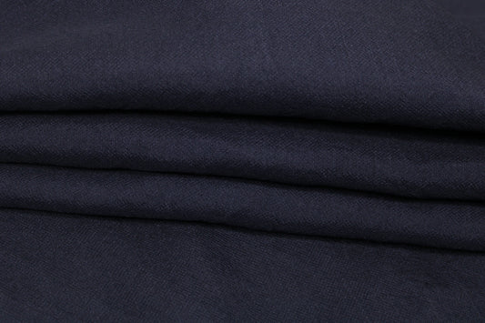 Tissu gazar de soie 100% - bleu marine - photo 2/4 | So Tissus