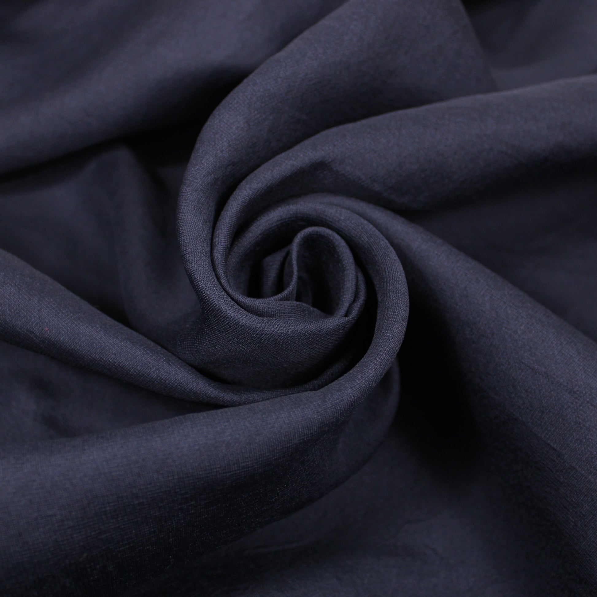 Tissu gazar de soie 100% - bleu marine - photo 1/4 | So Tissus