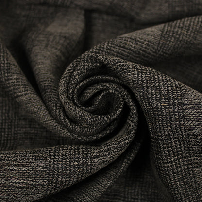 Tissu toile - denim à carreaux - gris et noir - photo 1/5 | So Tissus