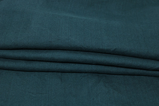 Tissu gazar de soie 100% - bleu canard - photo 2/4 | So Tissus