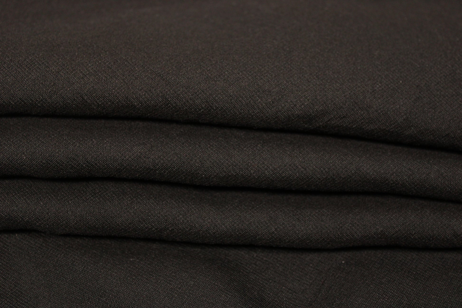 Tissu gazar de soie 100% - noir - photo 2/4 | So Tissus