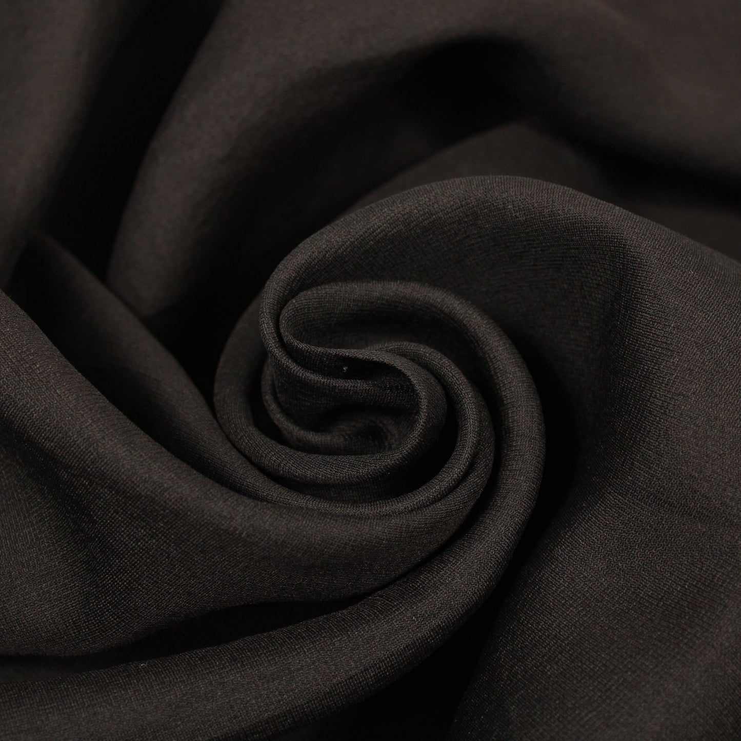 Tissu gazar de soie 100% - noir - photo 1/4 | So Tissus