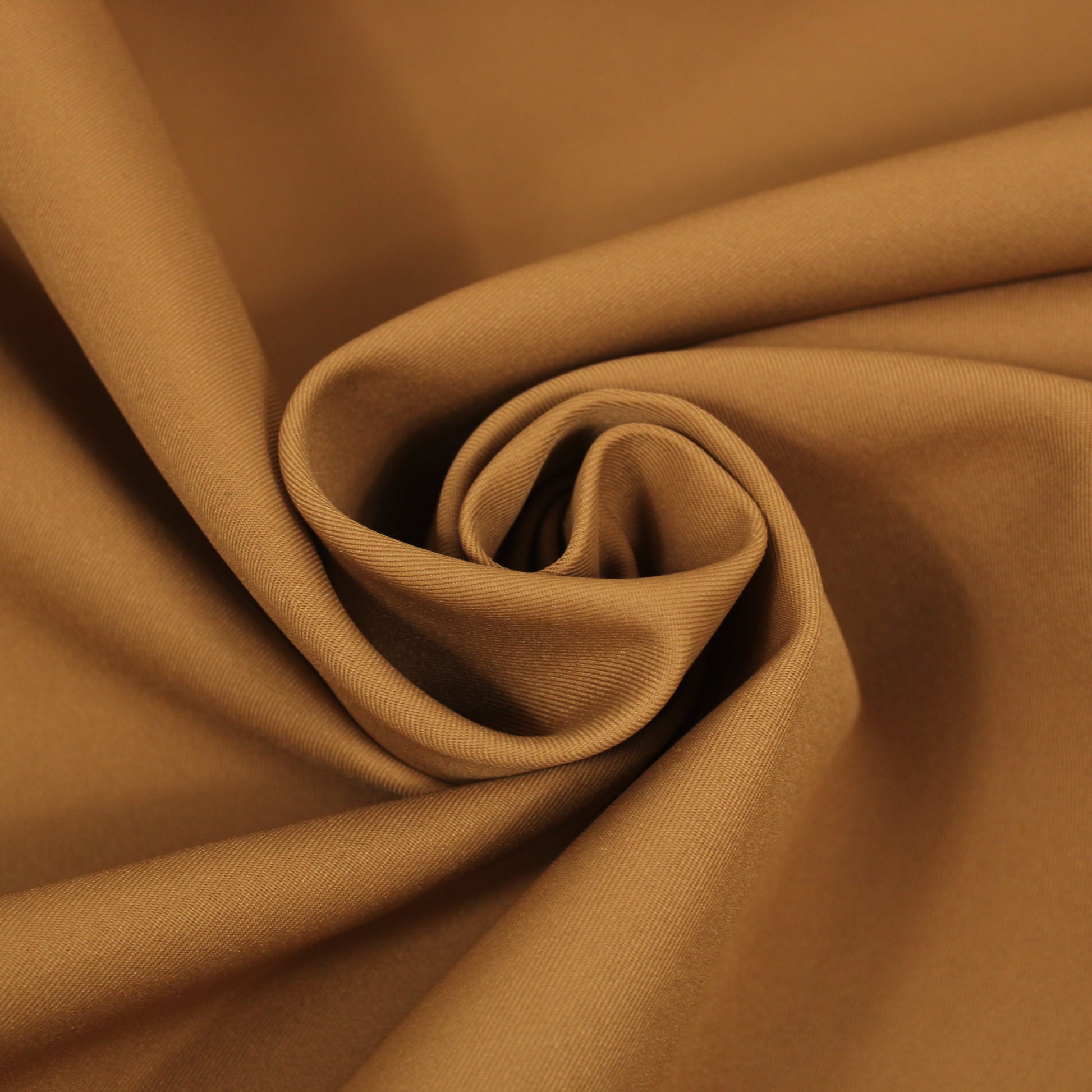 Tissu double toile sergé - camel - photo 1/4 | So Tissus