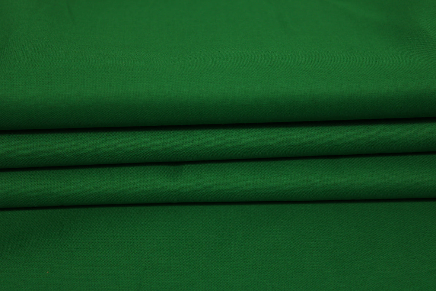 Tissu batiste de coton prestige - vert prairie - photo 2/4 | So Tissus
