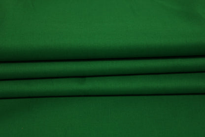 Tissu batiste de coton prestige - vert prairie - photo 2/4 | So Tissus