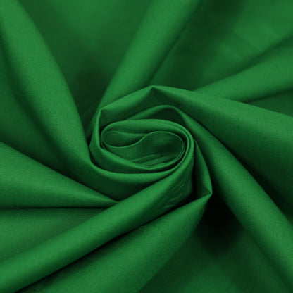 Tissu batiste de coton prestige - vert prairie - photo 1/4 | So Tissus