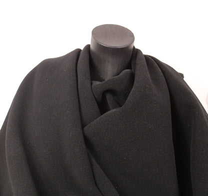 Tissu drap de laine sergé - noir - photo 4/4 | So Tissus