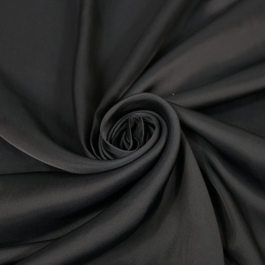 Tissu satin - bleu marine foncé - photo 1/4 | So Tissus