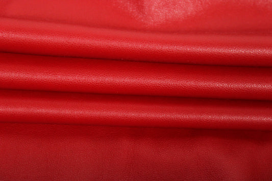 Tissu simili cuir - rouge - photo 2/4 | So Tissus