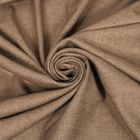 Tissu flanelle viscose - à chevron - ton beige et marron - photo 1/4 | So Tissus