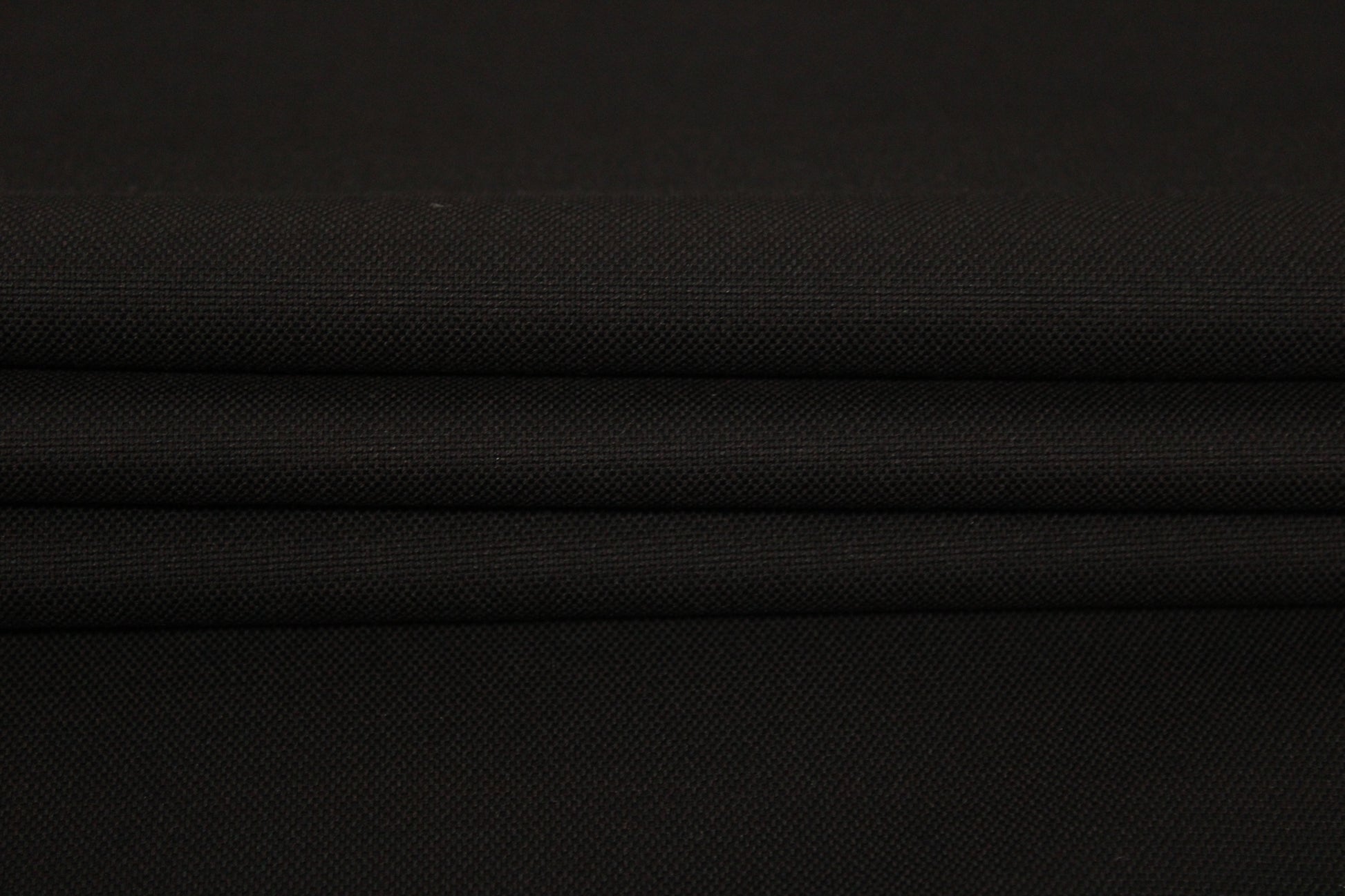Tissu toile coton - noir - photo 2/4 | So Tissus