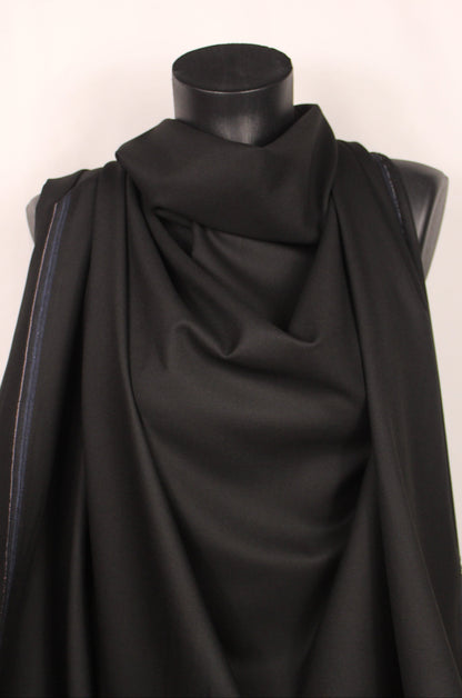 Tissu toile coton - noir - photo 4/4 | So Tissus
