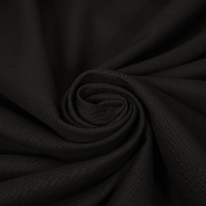 Tissu toile coton - noir - photo 1/4 | So Tissus