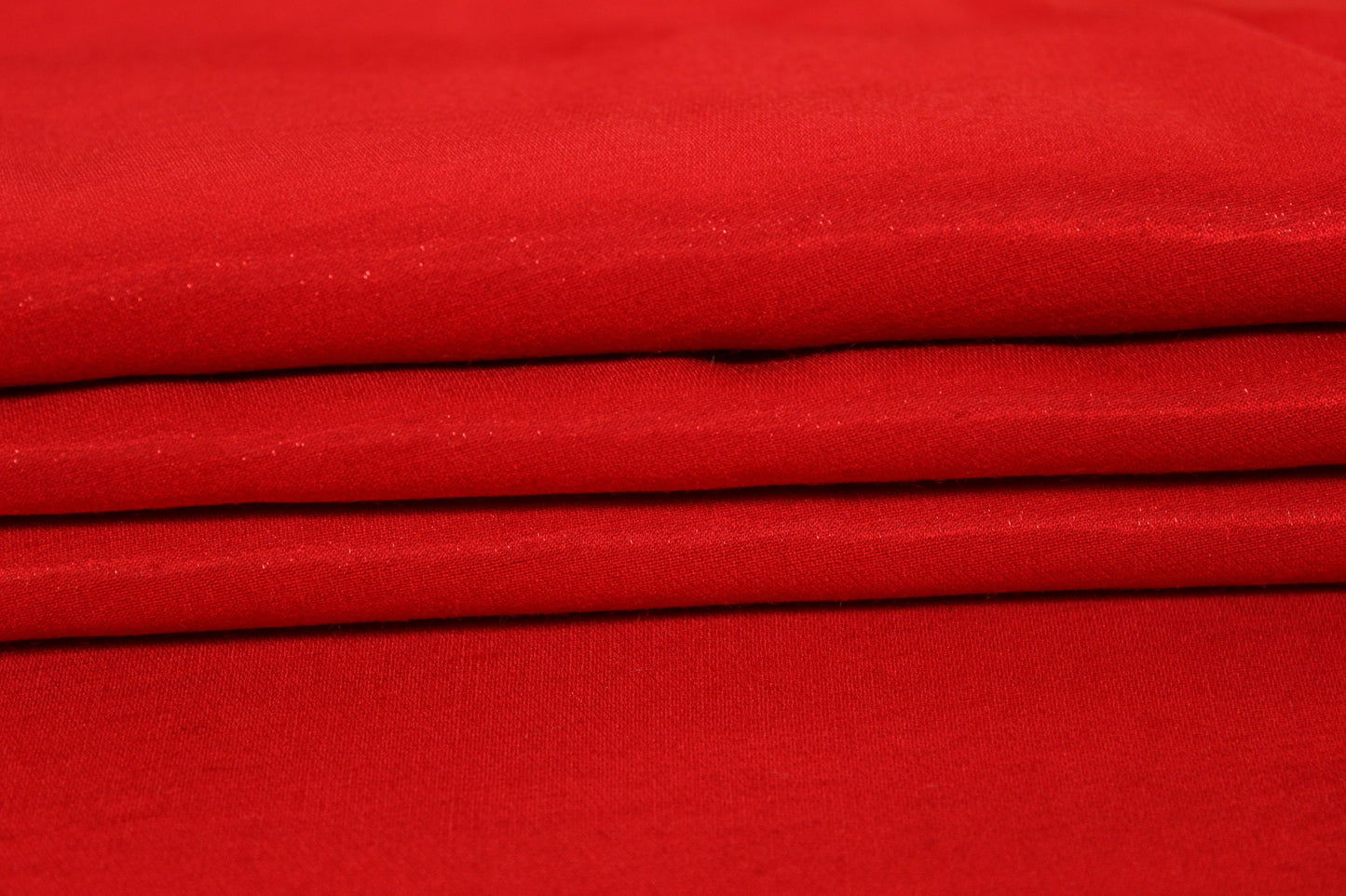 Tissu lamé de soie - rouge brillant - photo 2/4 | So Tissus