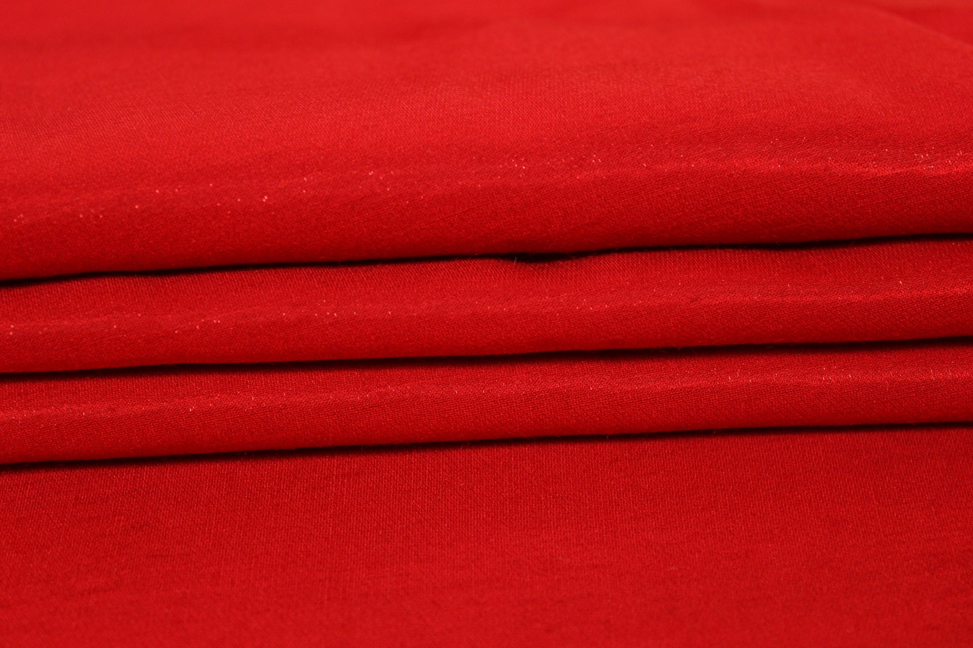 Tissu lamé de soie - rouge brillant - photo 2/4 | So Tissus