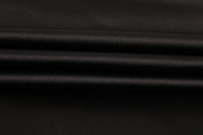 Tissu satin duchesse - noir - photo 2/4 | So Tissus