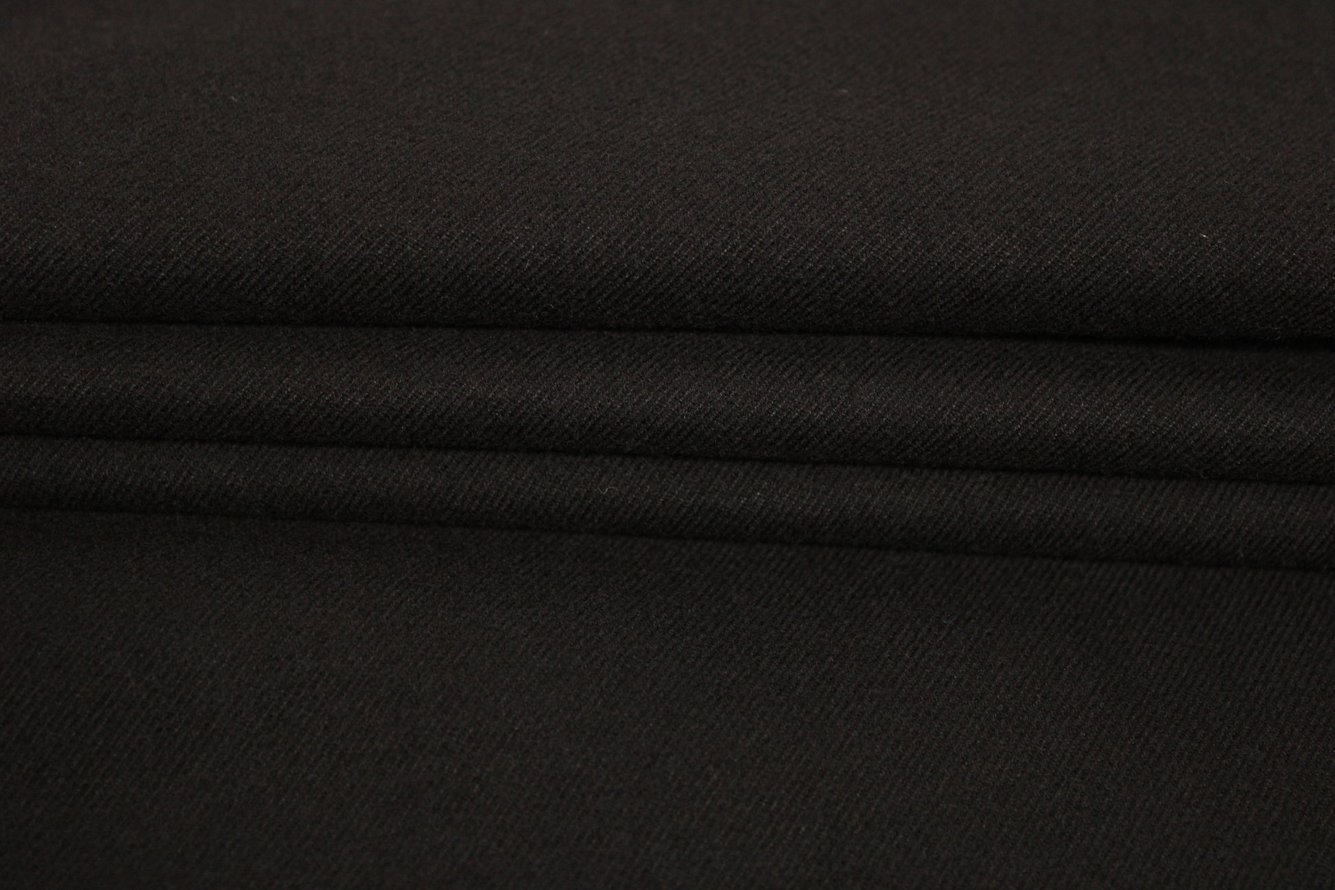 Tissu flanelle viscose - noir - photo 2/4 | So Tissus