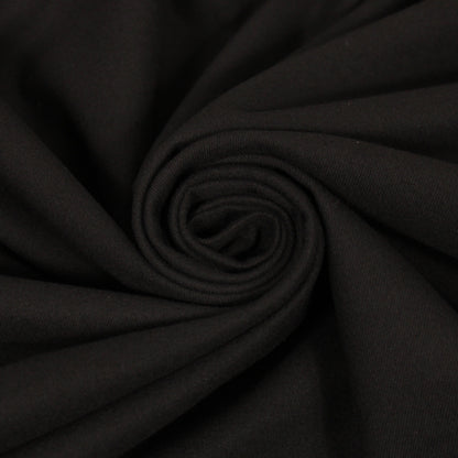 Tissu flanelle viscose - noir - photo 1/4 | So Tissus
