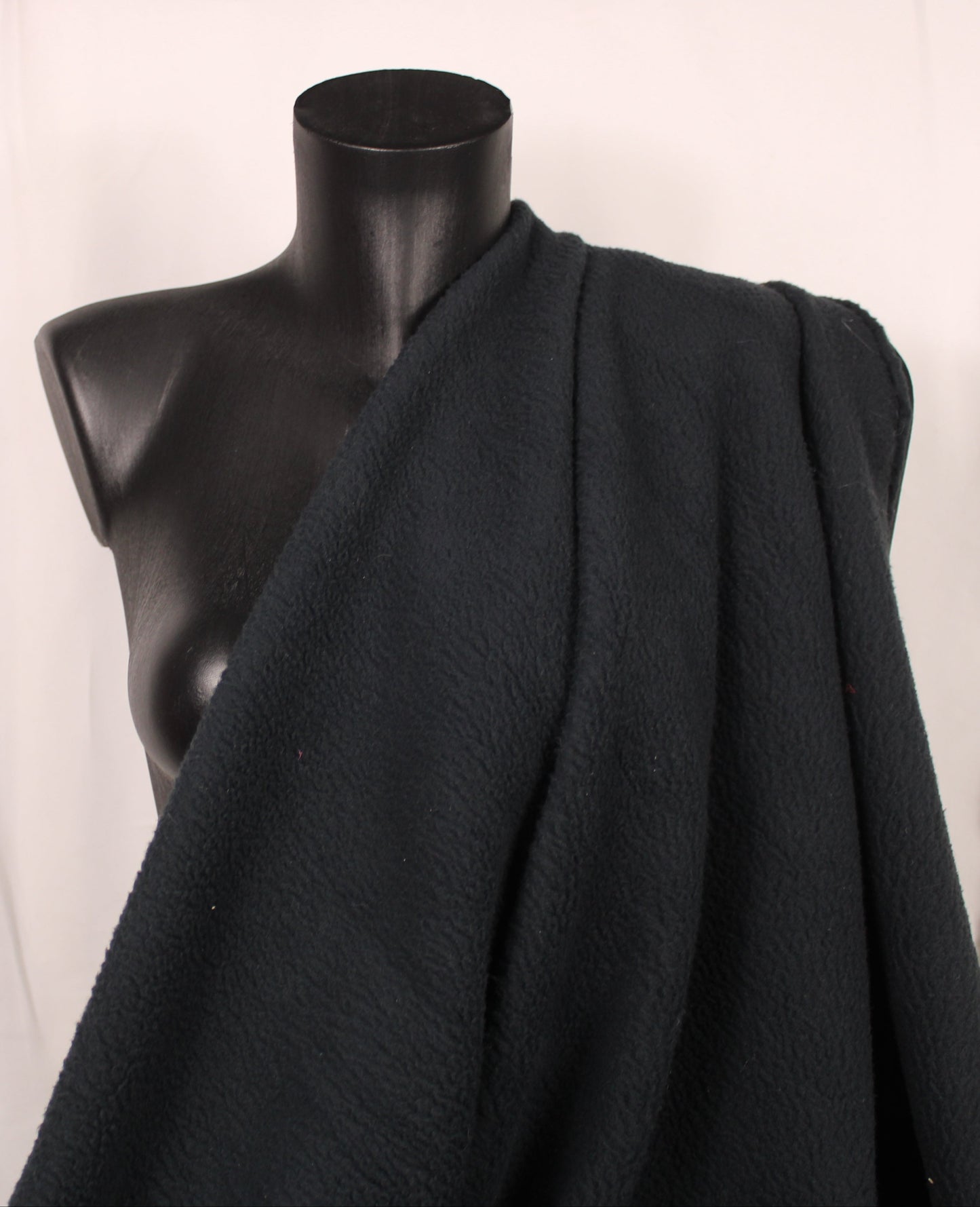 Tissu polaire - gris noir - photo 3/4 | So Tissus