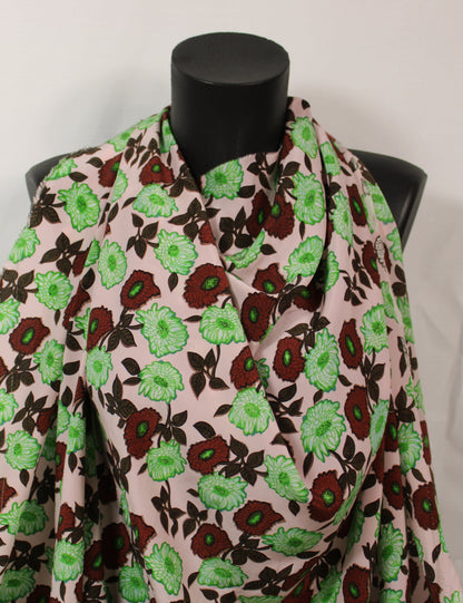 Tissu crêpe de soie 100% - imprimé fleuri - photo 4/5 | So Tissus