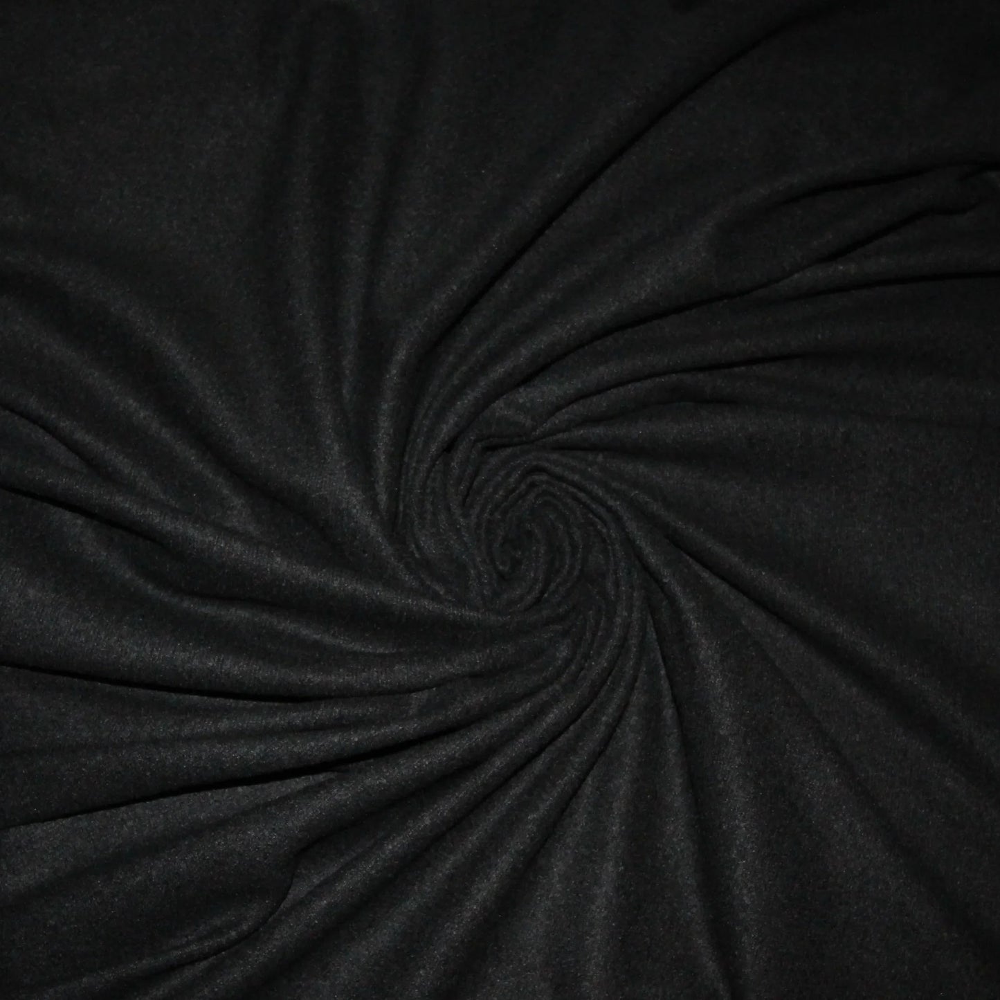 Tissu sergé de laine bouillie - noir | Bennytex | Mondial Tissus | Cousette | Tissus de rêve | Tissus.net