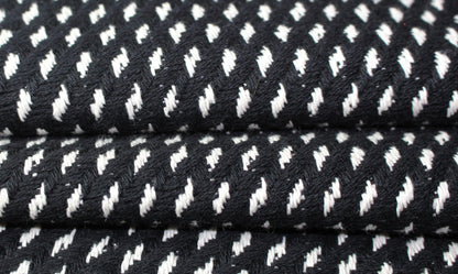 Tissu tweed coton - noir et blanc | Bennytex | Mondial Tissus | Cousette | Tissus de rêve | Tissus.net