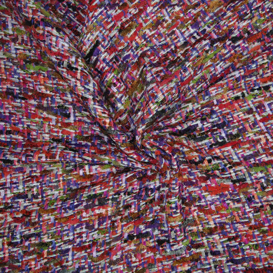 Tissu tweed de laine - multicolore | Bennytex | Mondial Tissus | Cousette | Tissus de rêve | Tissus.net