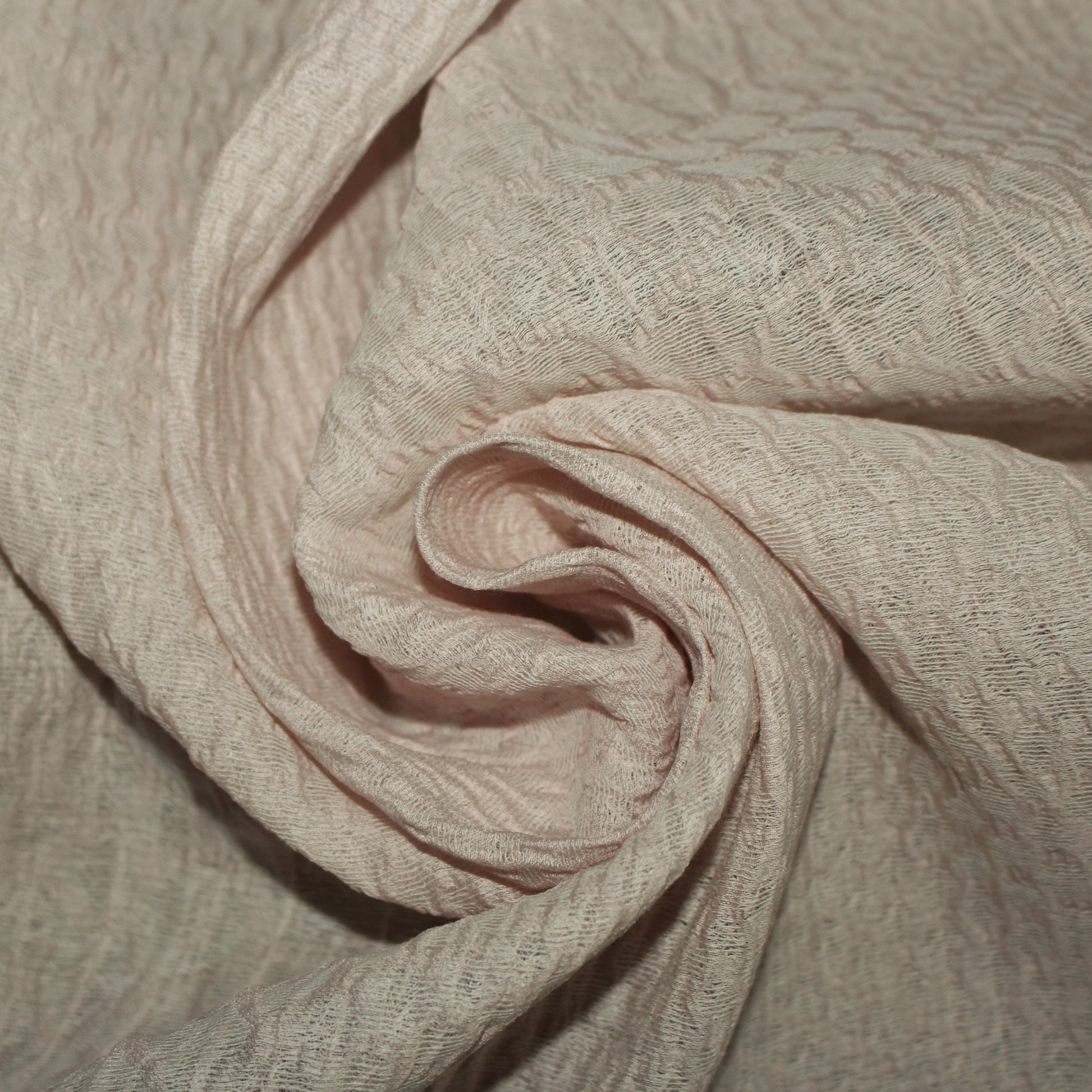 Tissu organza gaufré - rose pâle - photo 1/3 | So Tissus