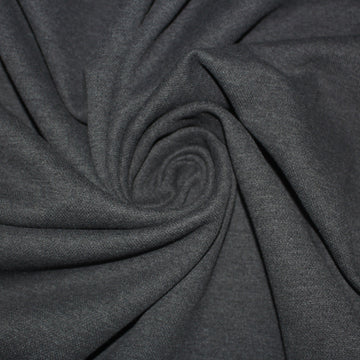 So Tissus - Tissu piqué de coton thermocollé - gris foncé | Bennytex | Mondial Tissus | Cousette | Tissus de rêve | Tissus.net