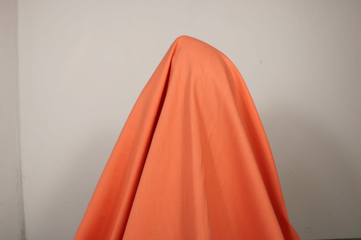 Tissu coton gaufré - saumon orangé - photo 3/3 | So Tissus