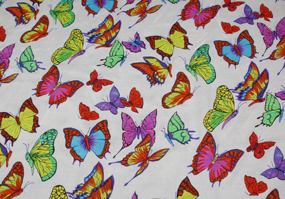 So Tissus - Tissu popeline coton - imprimé papillon | Bennytex | Mondial Tissus | Cousette | Tissus de rêve | Tissus.net