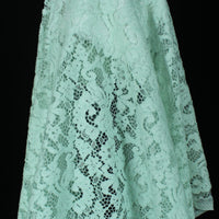 Tissu dentelle - vert d'eau - So Tissus Tissu dentelle - vert d'eau - So Tissus