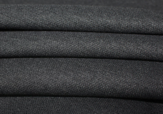 So Tissus - Tissu piqué de coton thermocollé - gris foncé | Bennytex | Mondial Tissus | Cousette | Tissus de rêve | Tissus.net
