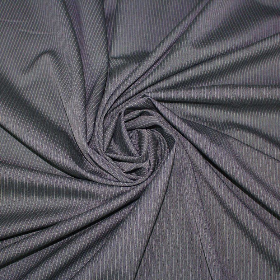 So Tissus - Tissu toile polyamide à rayures - gris foncé | Bennytex | Mondial Tissus | Cousette | Tissus de rêve | Tissus.net