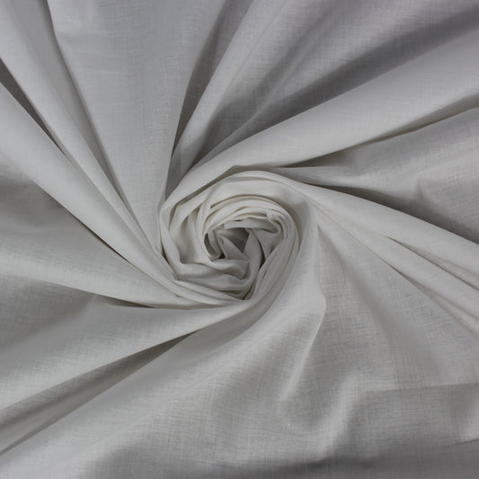 Tissu voile de coton - blanc | Bennytex | Mondial Tissus | Cousette | Tissus de rêve | Tissus.net