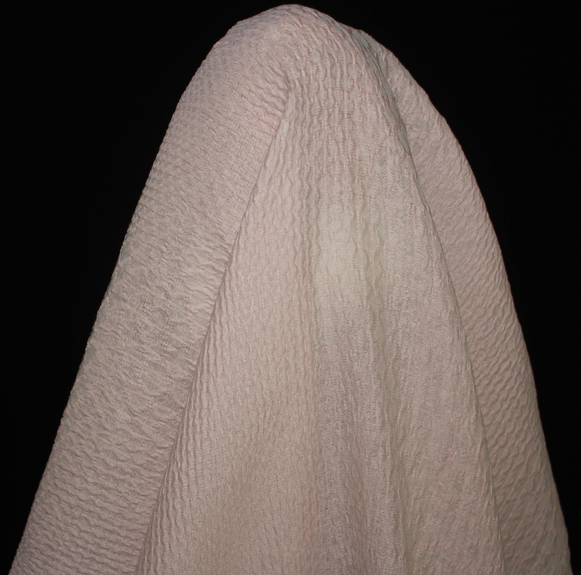 Tissu organza gaufré - rose pâle - photo 3/3 | So Tissus