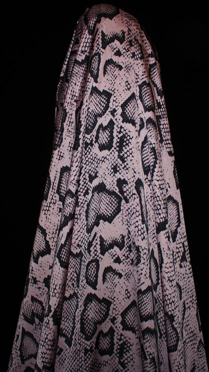 Tissu satin - imprimé reptile - photo 3/5 | So Tissus