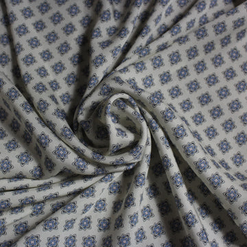 Tissu twill polyester imprimé baroque