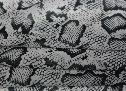 Tissu mousseline polyester - imprimé reptile - photo 2/6 | So Tissus