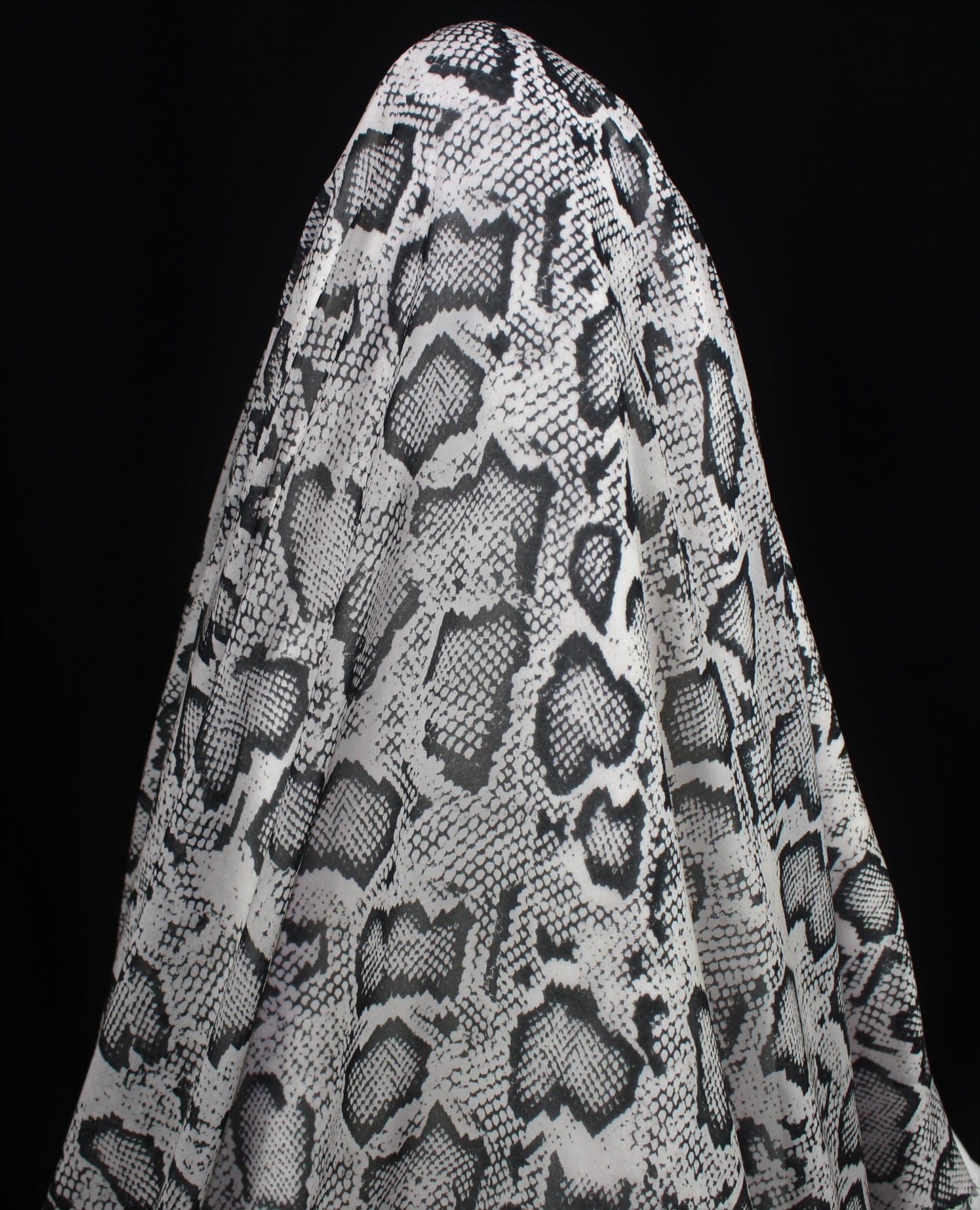 Tissu mousseline polyester - imprimé reptile - photo 4/6 | So Tissus