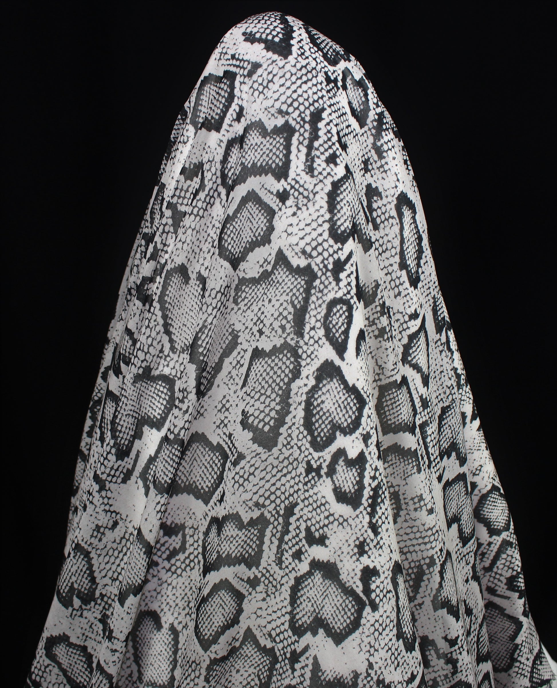 Tissu mousseline polyester - imprimé reptile - photo 4/6 | So Tissus
