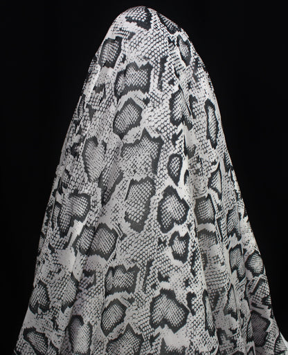 Tissu mousseline polyester - imprimé reptile - photo 4/6 | So Tissus