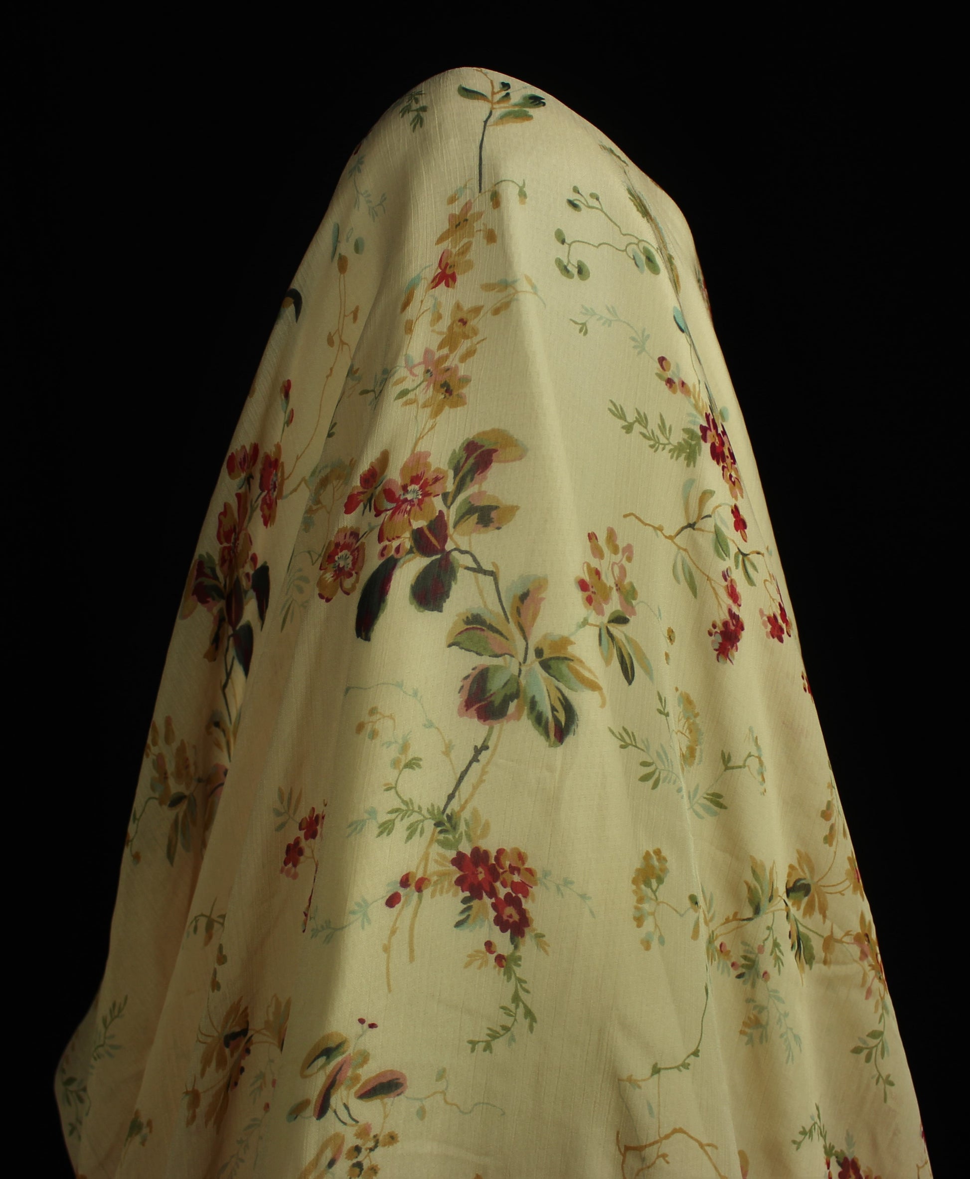 Tissu mousseline viscose - imprimé fleuri - photo 3/4 | So Tissus