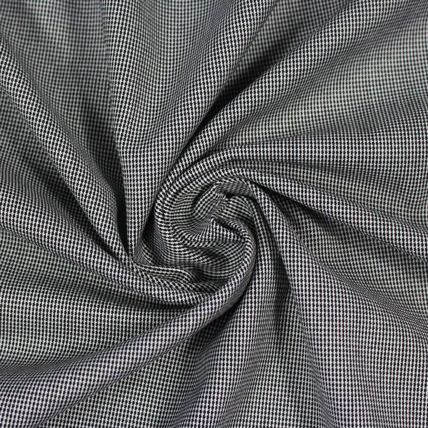Tissu flanelle polyviscose - micro pied de poule - photo 1/5 | So Tissus