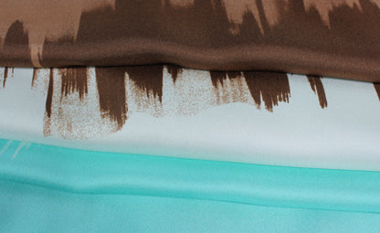 Tissu twill de soie - imprimé tacheté (motif de 1 mètre) - photo 2/5 | So Tissus