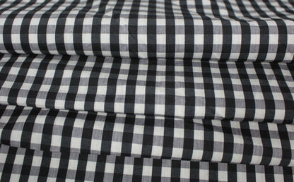 Tissu taffeta de coton imperméable - imprimé vichy - photo 2/5 | So Tissus