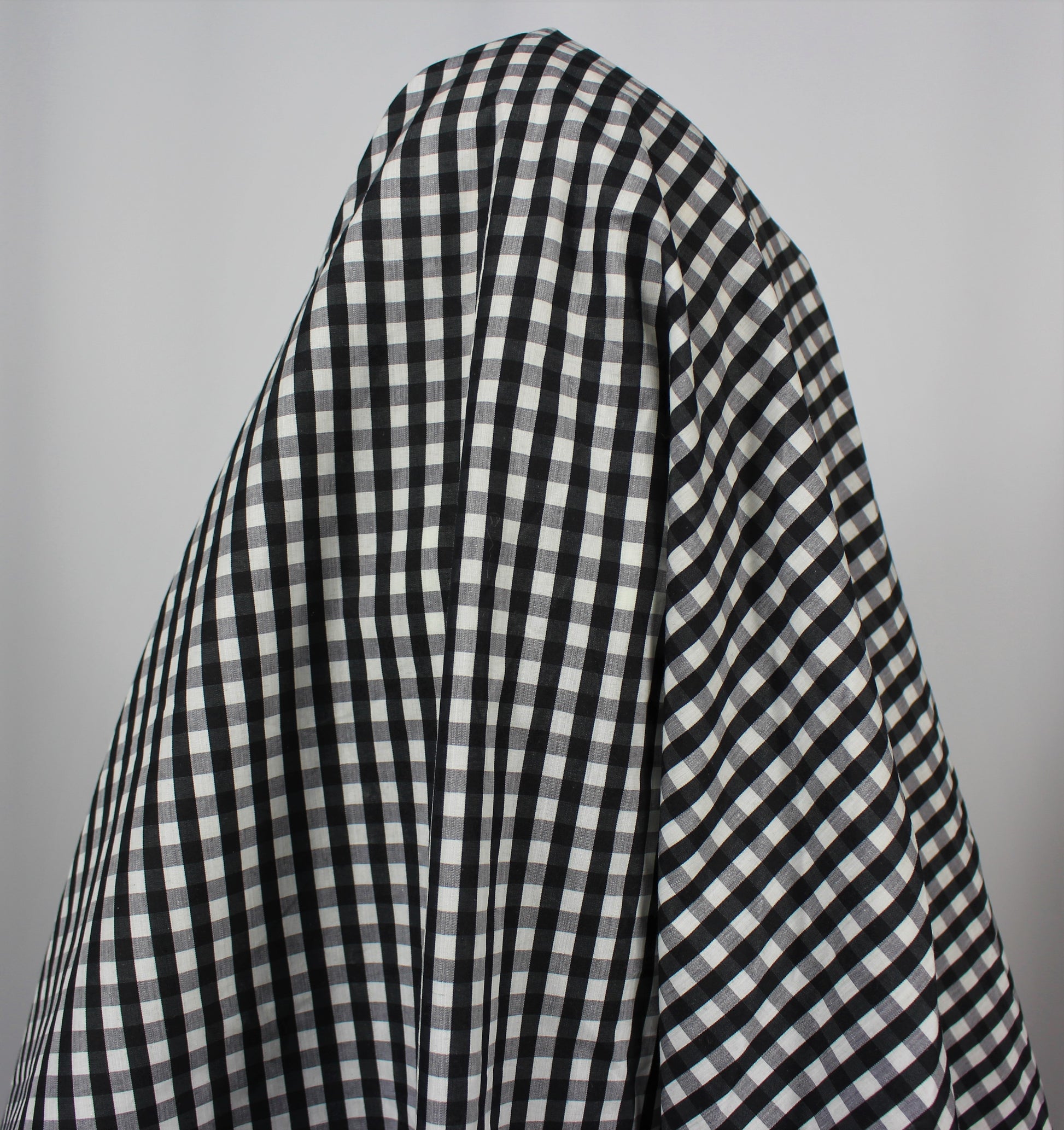 Tissu taffeta de coton imperméable - imprimé vichy - photo 3/5 | So Tissus