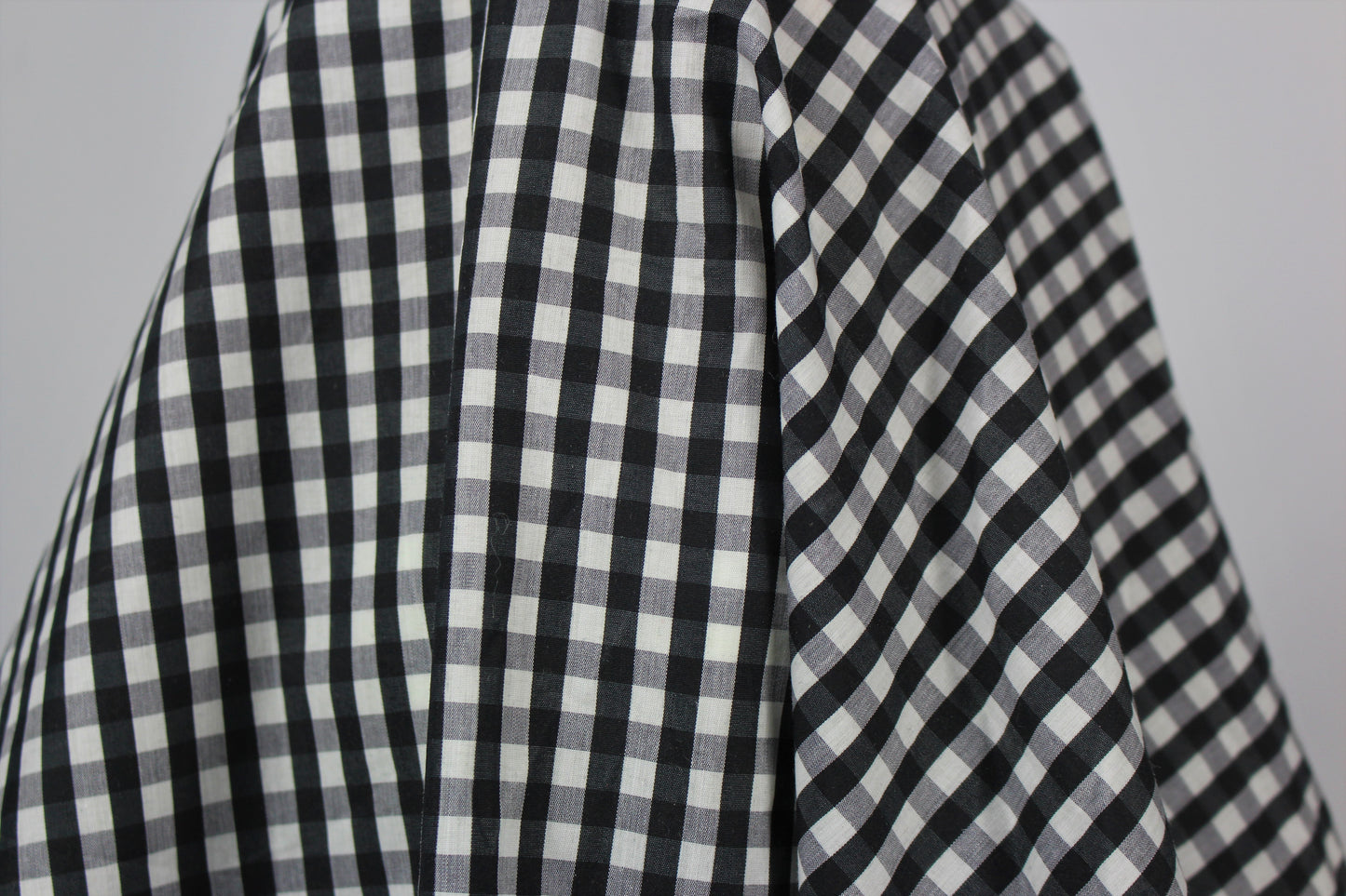 Tissu taffeta de coton imperméable - imprimé vichy - photo 4/5 | So Tissus