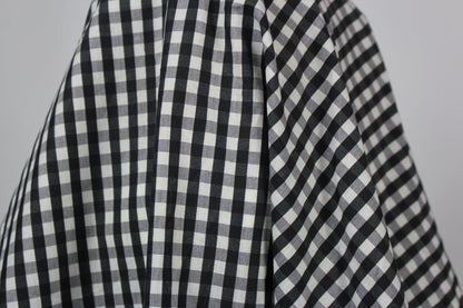 Tissu taffeta de coton imperméable - imprimé vichy - photo 4/5 | So Tissus
